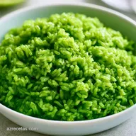 Arroz Con Verde Vegetariano: Color Vibrante