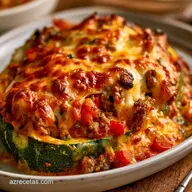 Calabacines Rellenos Gratinados con Carne