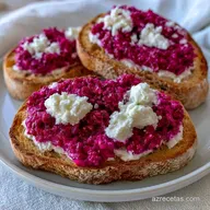 Canap&eacute;s Vegetarianos con Remolacha