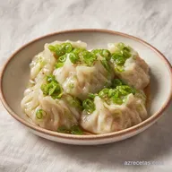 Dumplings De Pollo Con Base Crocante