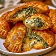 Empanadillas Espinacas Queso en 35 Min