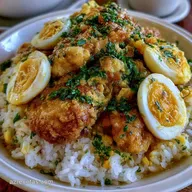 Ensalada de Arroz con Pollo para 4