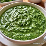 Espinacas a la Crema Para 4 Personas