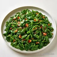 Espinacas Salteadas con Ajo y Pimentón