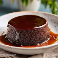 Flan de Chocolate con Caramelo Cremoso