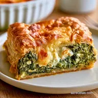 Hojaldre Espinacas Queso con Feta