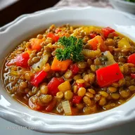 Lentejas Estofadas Caseras con Verduras: Tiempo Total 50 Minutos