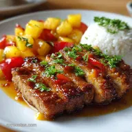 Lomo de Cerdo Agridulce Casero