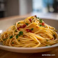 Pasta Al Ajillo: Seda y Picante
