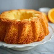 Pastel de Naranja H&uacute;medo para 10 Raciones