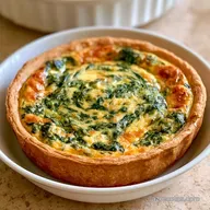 Quiche Espinacas Queso para 6 Personas