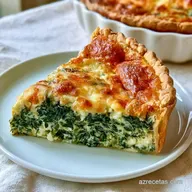 Quiche Espinacas Cabra para 6 Personas