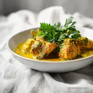 Receta de Pollo al Curry con Leche de Coco en 30 Minutos