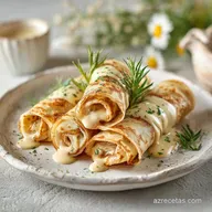 Rollitos de Crepes Caseros para 4 Porciones