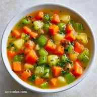 Sopa De Verduras Para 4 Personas