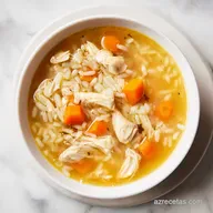 Sopa Pollo Lim&oacute;n para 4 Personas