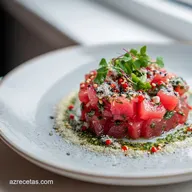 Tartar de At&uacute;n: Receta Paso a Paso lista en 20 Minutos