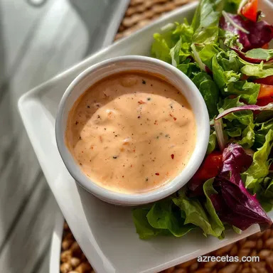 Aderezo Mil Islas Casero en 10 Minutos