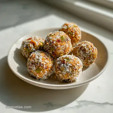 Albondigas de Platano para 4 Porciones Tarjeta de receta