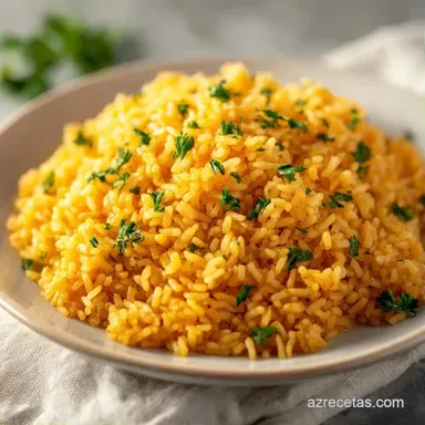 Arroz a Banda Para 4 Personas Tarjeta de receta