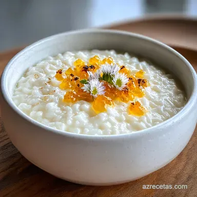 Arroz con leche cremoso de la abuela