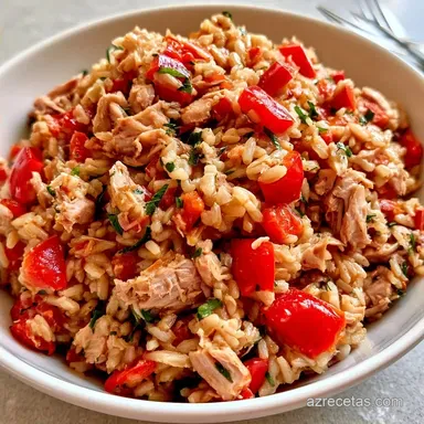 Arroz Integral con Atún para 4 Personas