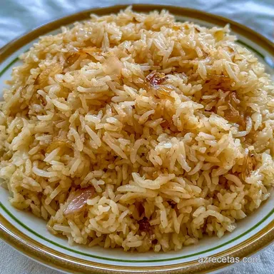 Arroz Pilaf para 4 Personas Tarjeta de receta