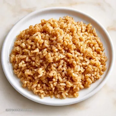 Arroz Saludable para 4 Personas Tarjeta de receta