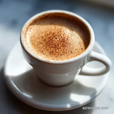 Atole de Caf&eacute; con Canela para 4 Tazas Tarjeta de receta