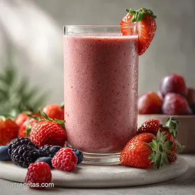 Batido de Frutas Energ&eacute;tico en 8 Minutos Crujiente