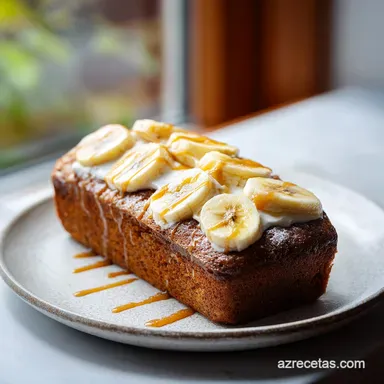 Bizcocho de Pl&aacute;tano con Dulce de Leche: Receta en 1 Hora