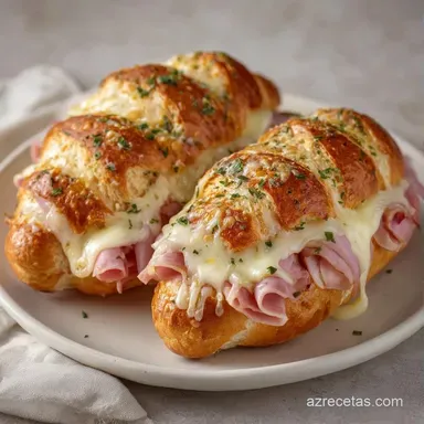 Bocadillo de Jam&oacute;n y Queso en 18 Minutos Tarjeta de receta