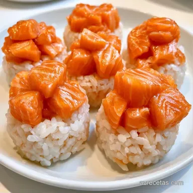 Bolas De Sushi En 45 Minutos Tarjeta de receta