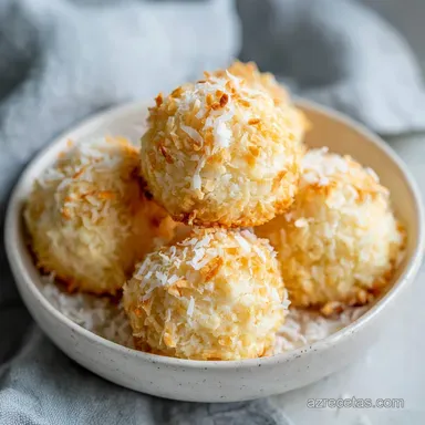 Bolitas de Coco con Leche Condensada
