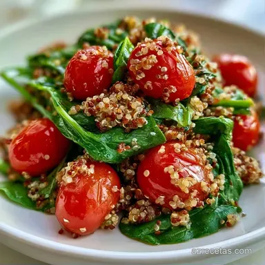 Bowl De Quinoa En 30 Minutos Tarjeta de receta