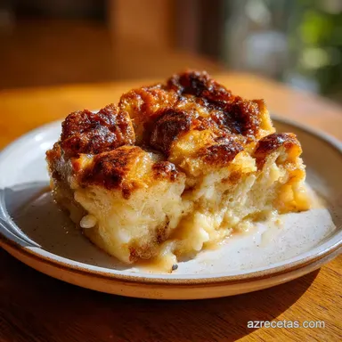 Bud&iacute;n de Pan Cl&aacute;sico: Caramelo Quebradizo