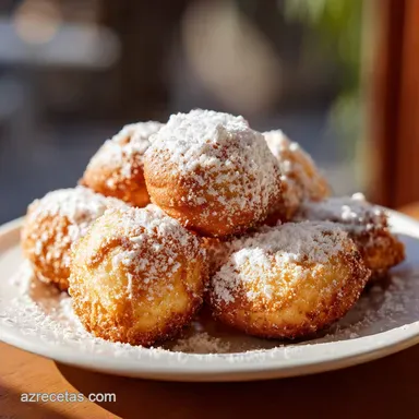 Bu&ntilde;uelos Mexicanos Crujientes para 16 Porciones Tarjeta de receta