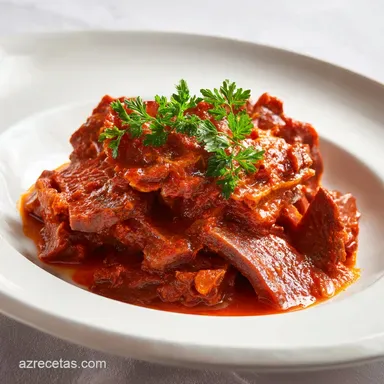 Callos a la Madrile&ntilde;a para 6 Personas Tarjeta de receta