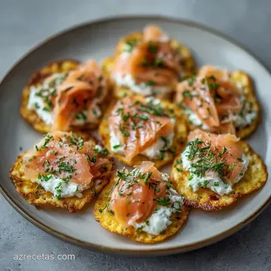 Canap&eacute;s Surtidos en 30 Minutos Tarjeta de receta