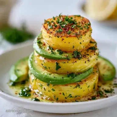 Causa Lime&ntilde;a Vegetariana Cremosa Tarjeta de receta