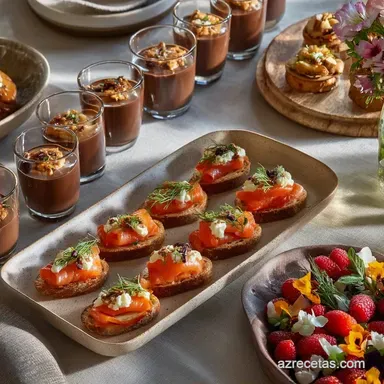 20 Recetas de Comida para Eventos y Catering