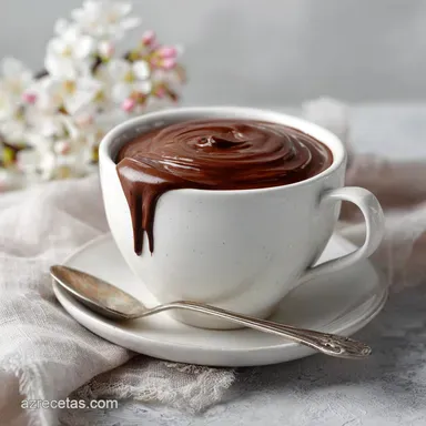 Crema de chocolate: Postre Fácil Sin Huevo