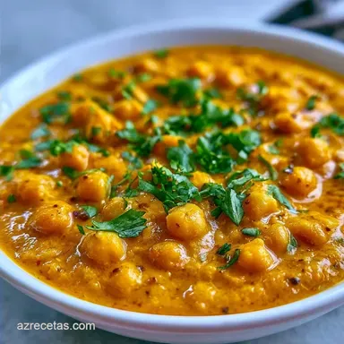 Curry De Garbanzos Indio en 40 Minutos