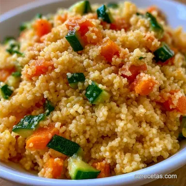 Cusc&uacute;s Con Verduras Para 4 Personas