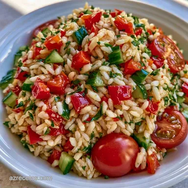 Ensalada de Arroz Veraniega en 30 Minutos