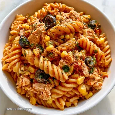 Ensalada De Pasta Con Atún en 30 Minutos