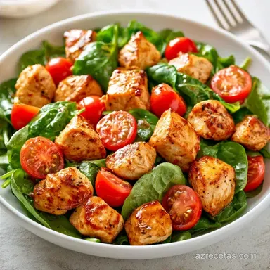 Ensalada De Pollo Saludable En 25 Minutos