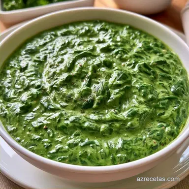 Espinacas a la Crema Para 4 Personas