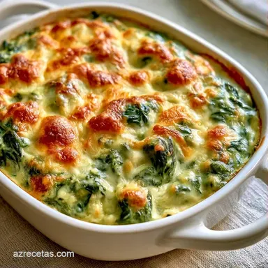 Espinacas Con Bechamel Para 4 Personas Tarjeta de receta