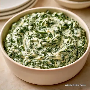 Espinacas Con Queso En 15 Minutos